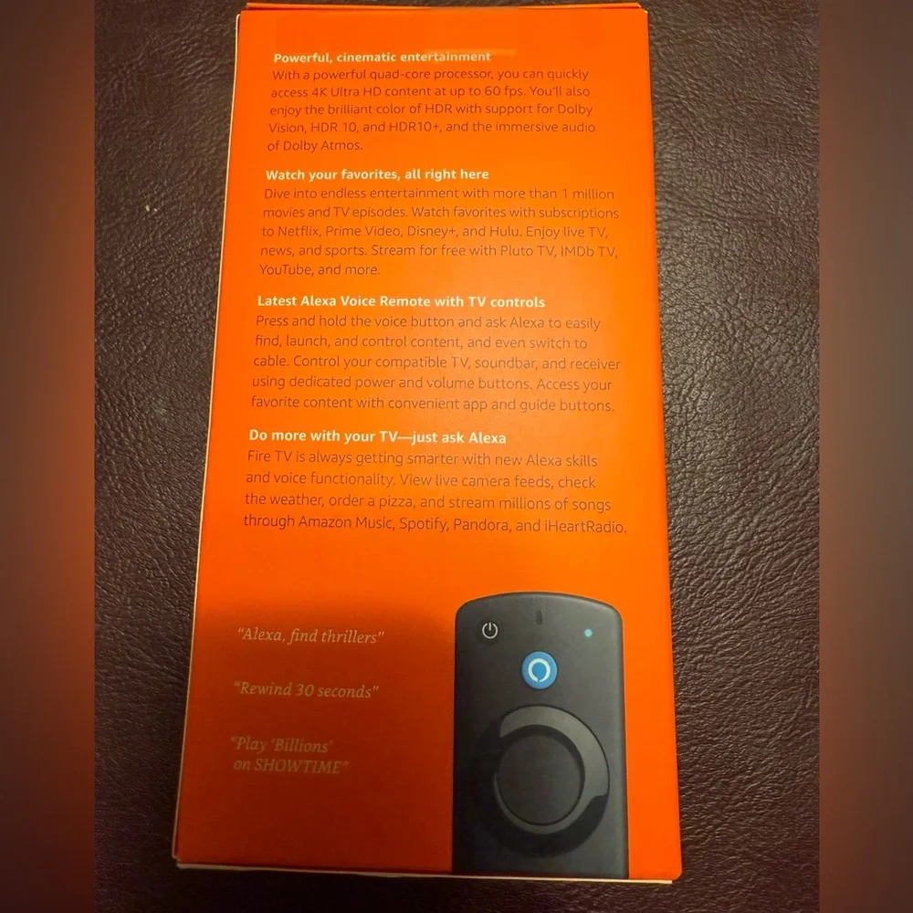 Amazon New 4k Fire Stick - Picture 2 of 5